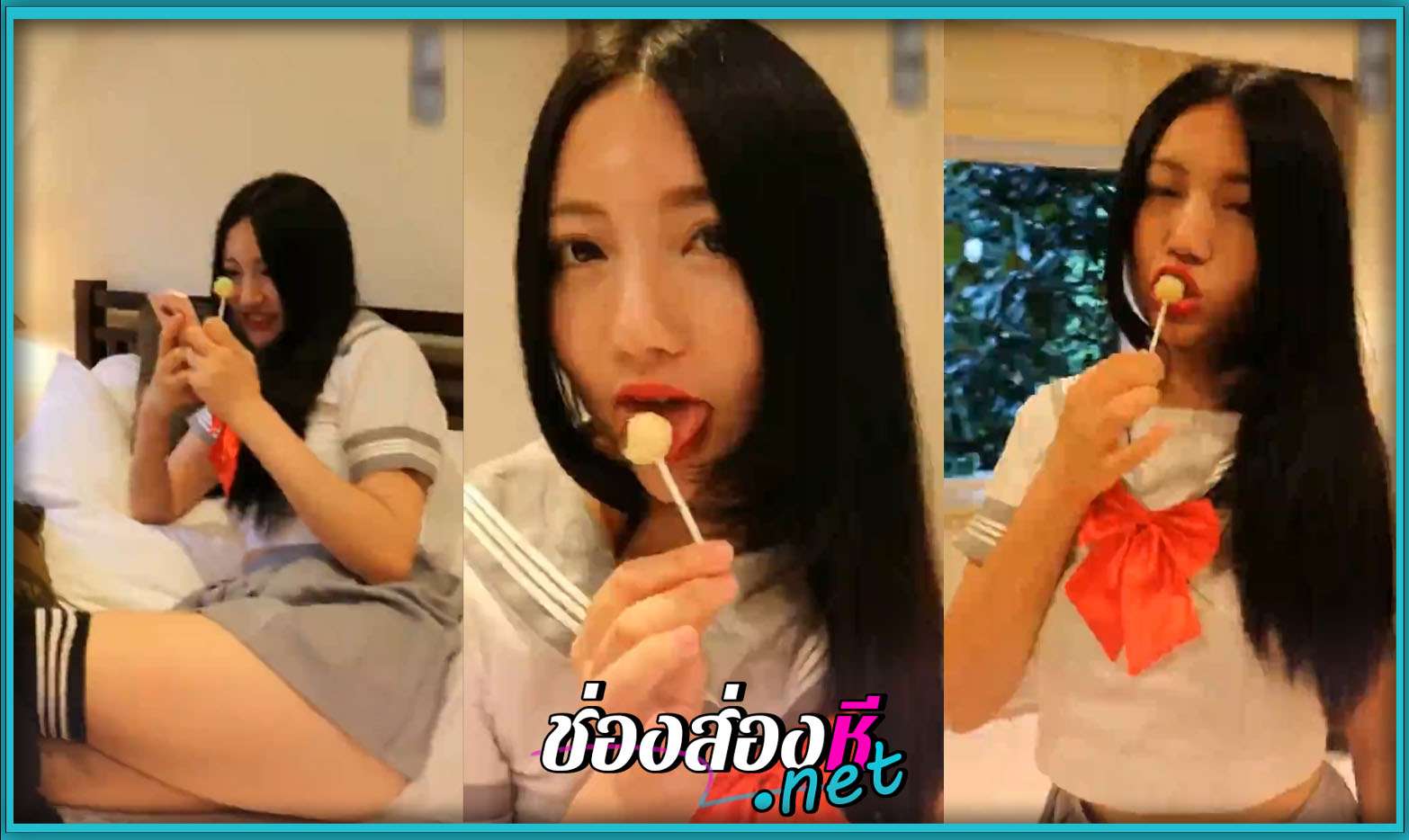 คลิปโป๊สาวญี่ปุ่นนอนร่อนเอว ดูดอมยิ้ม แล้วค่อยๆแก้ผ้าให้เสี่ยที่เป็นคนจ้างมายั่วเย็ดเขี่ยหีจนน้ำแฉะเต็มเตียง ทำเอาเงี่ยนไปเลย